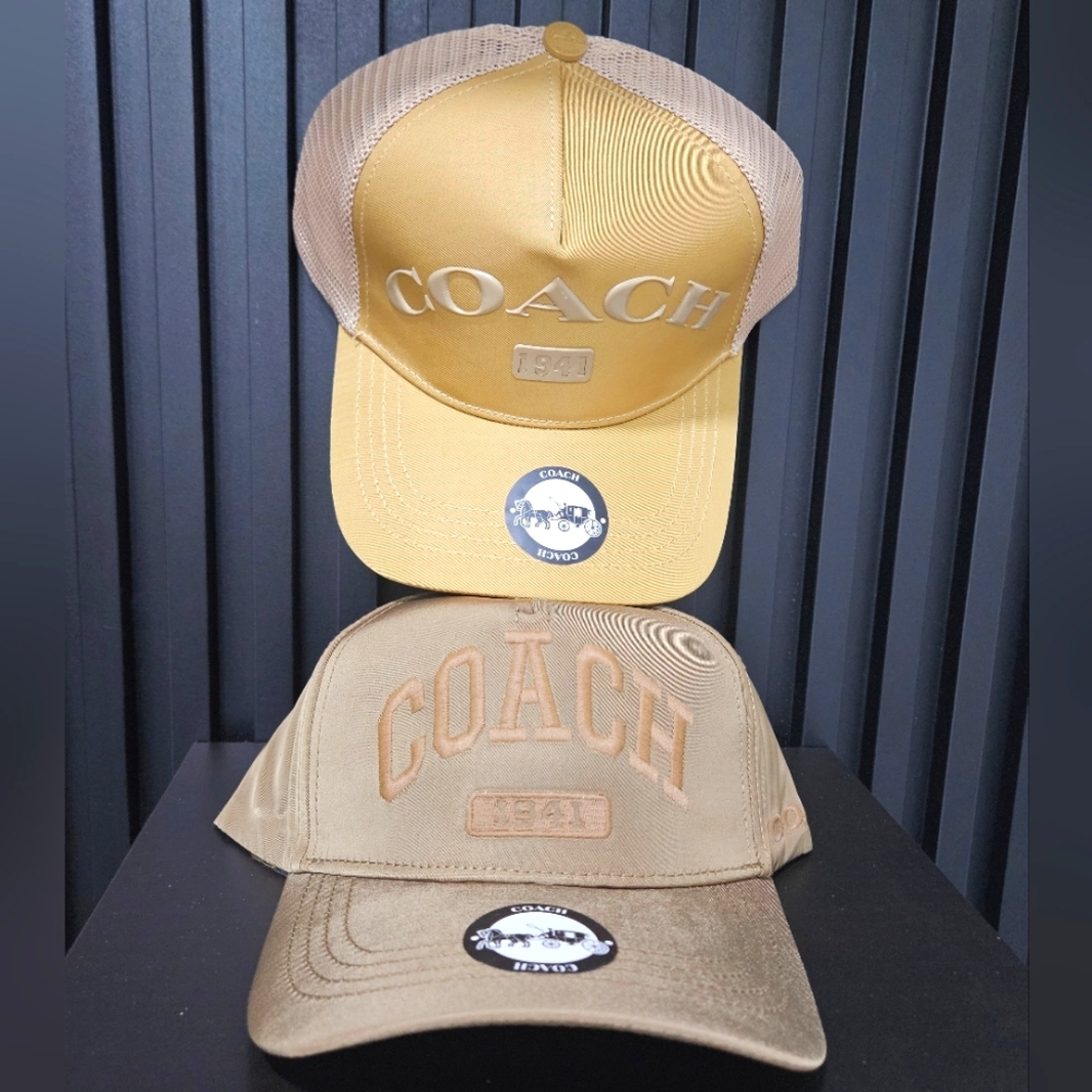 Coach Tan Baseball Cap Unisex